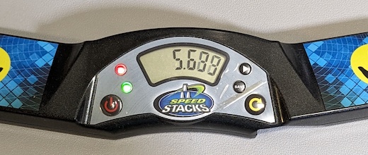 Speedstack timer - timing